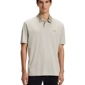 Men's Cotton Pique Relaxed-Fit Polo Shirt