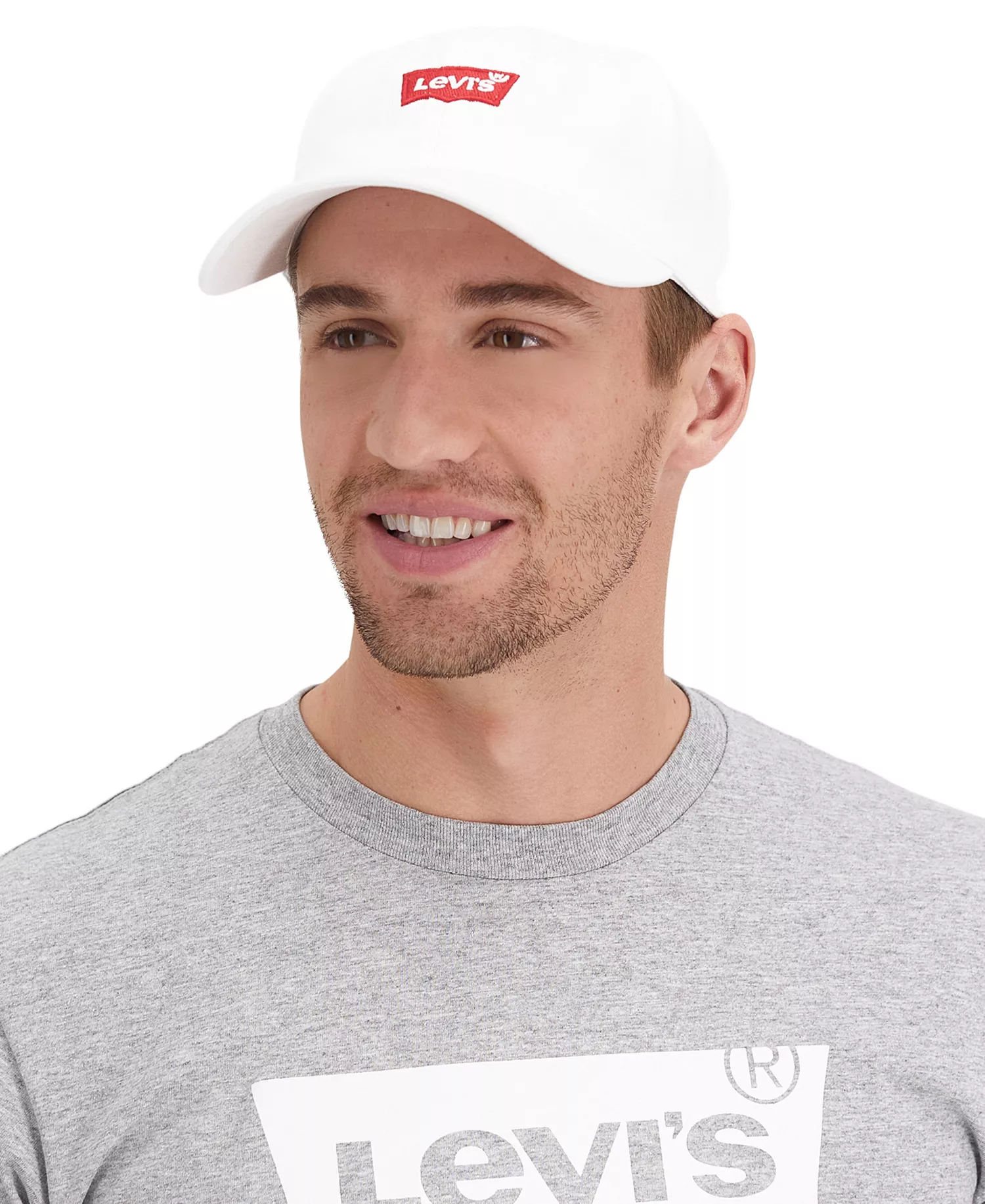 mni-582abc5bbb426a156e84b2138da9f433 Men's Large Batwing Baseball Adjustable Strap Hat