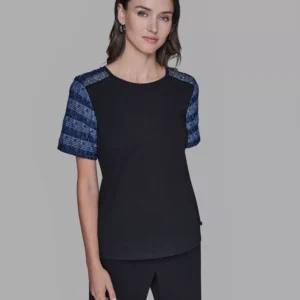 Women's Raglan Short-Sleeve Blouse