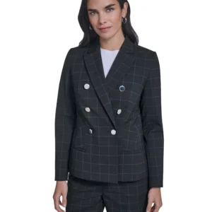 Petite Double-Breasted Blazer