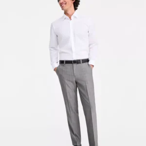 Men's Modern-Fit Suit Separate Trousers