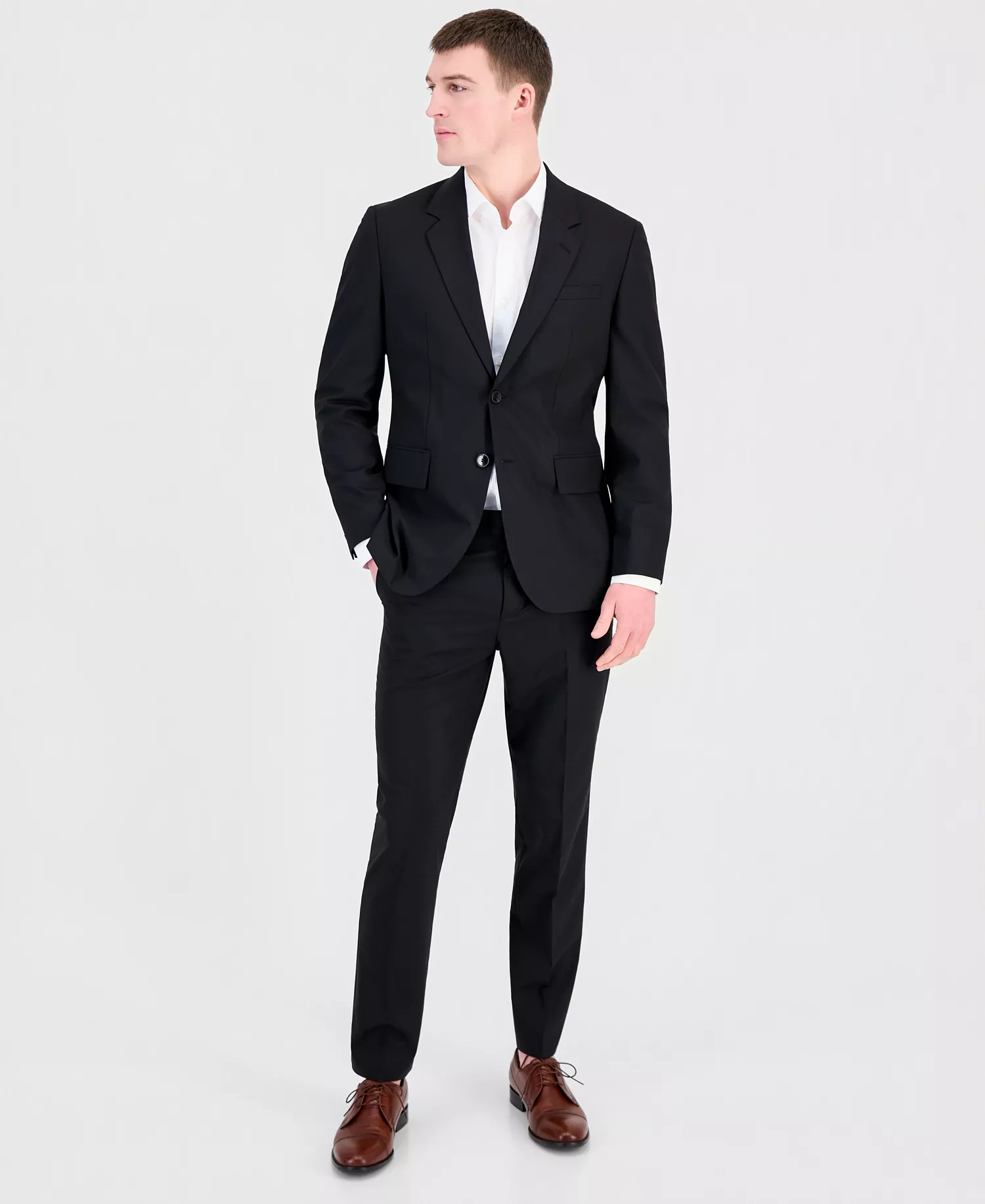 mni-59f143ab0adf50431488521e4ef06c77 Men's Modern-Fit Wool Blend Nested Suit — изображение 3