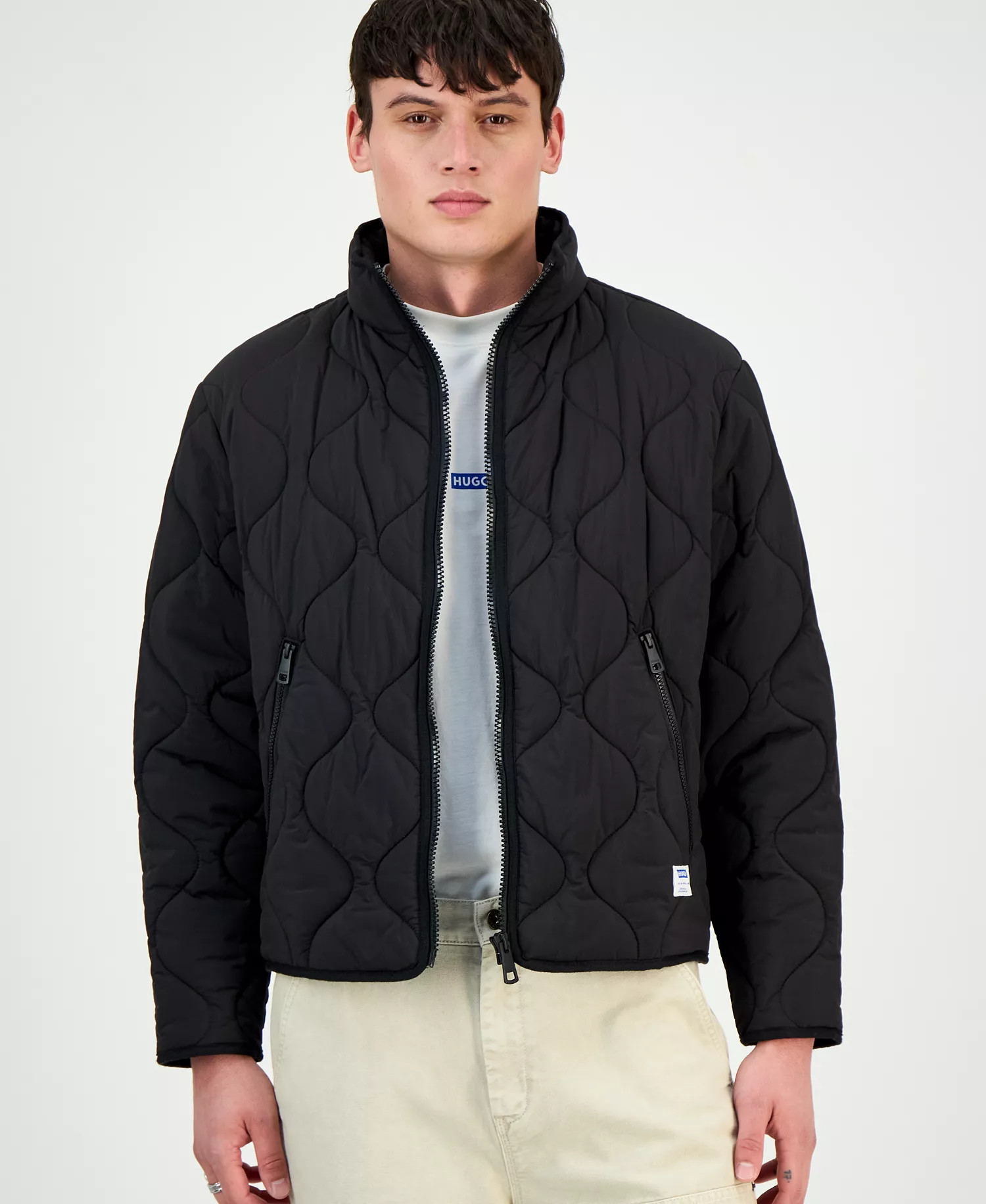 mni-5a481b55f7a7f2aa61907625e0dfa8c0 Men's Bogo Zip-Front Quilted Jacket