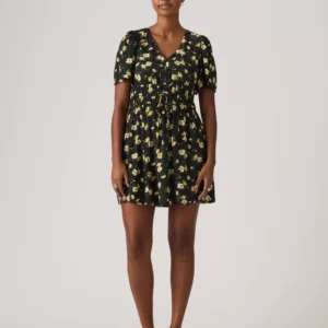 Women's Rylan V-Neck Mini Crepe Dress