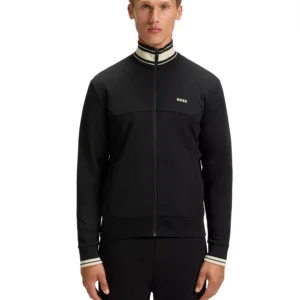 Men's Cotton-Blend Zip-Up Sweatshirt