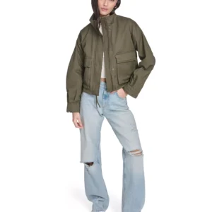 Women's Cropped Surplus Jacket