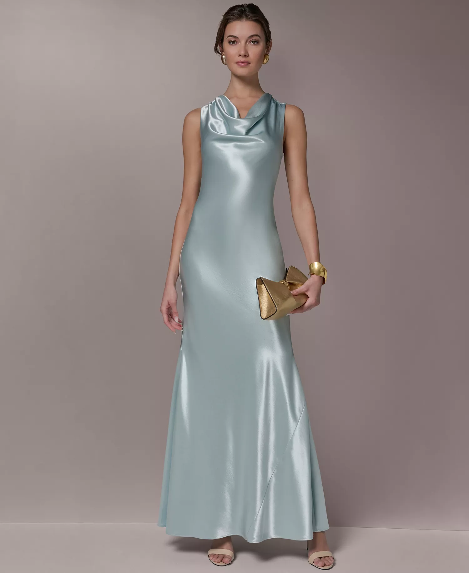 mni-5cba8b2c59ed451660cac3c24b056be7 Women's Cowl Neck Ball Gown