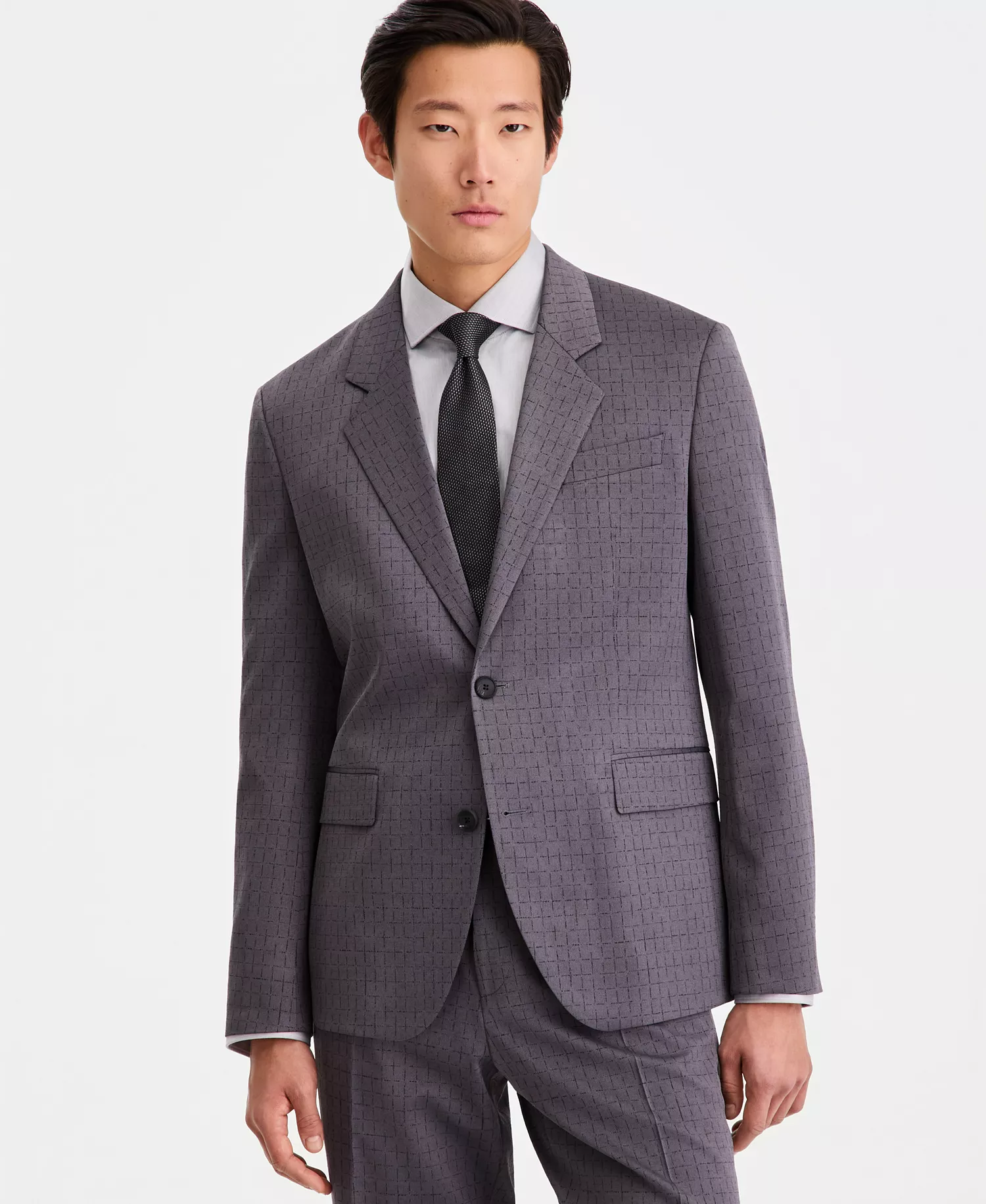 mni-5ced07a6069d852820c35b7942c0dc7e Men's Modern-Fit Wool-Blend Suit Jacket