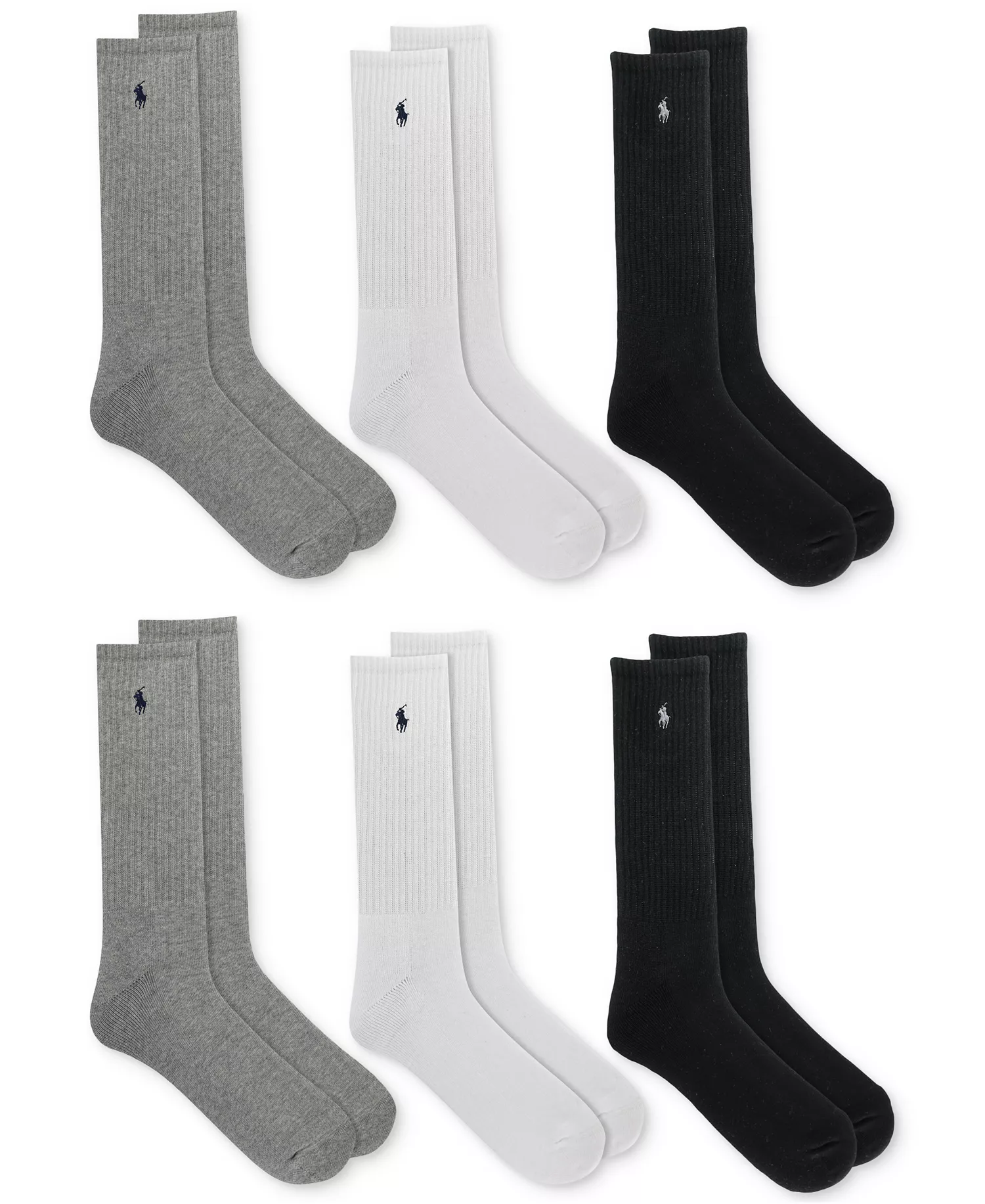 mni-5d8747aa550af383d01ce9b02034e5f7 Men's 6-Pk. Performance Sport Crew Socks — изображение 6