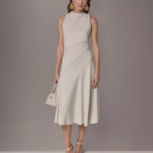 Women's Mock Neck Dress