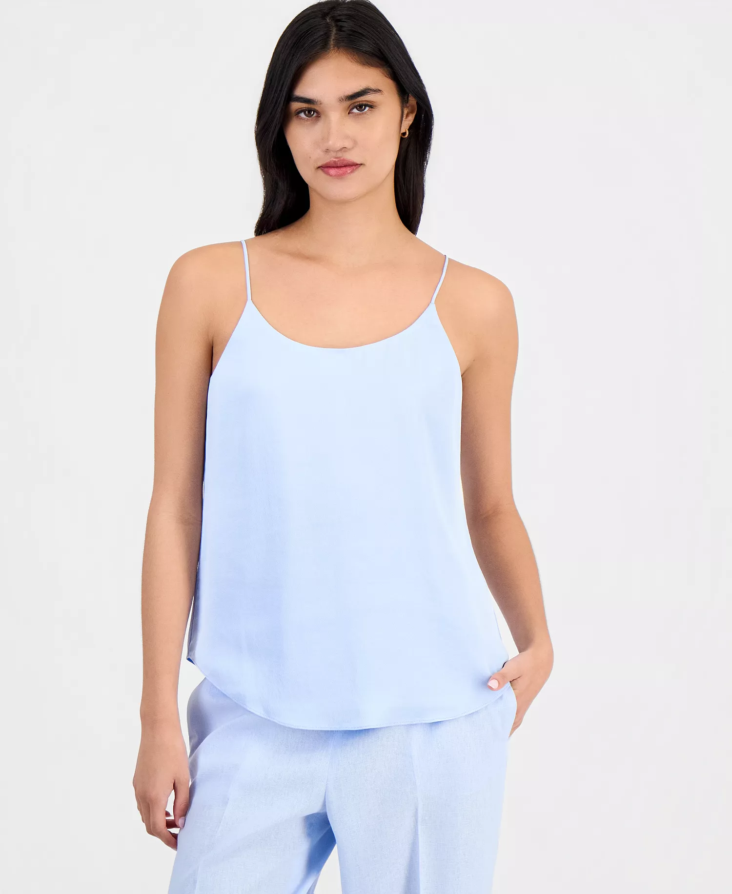mni-5dfd6c6b9f2d9f67af3e40cb5a9167f9 Women's Scoop-Neck Camisole, Created for Macy's — изображение 6
