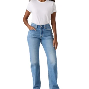 Women's 501 Curve High-Rise Straight-Leg Jeans