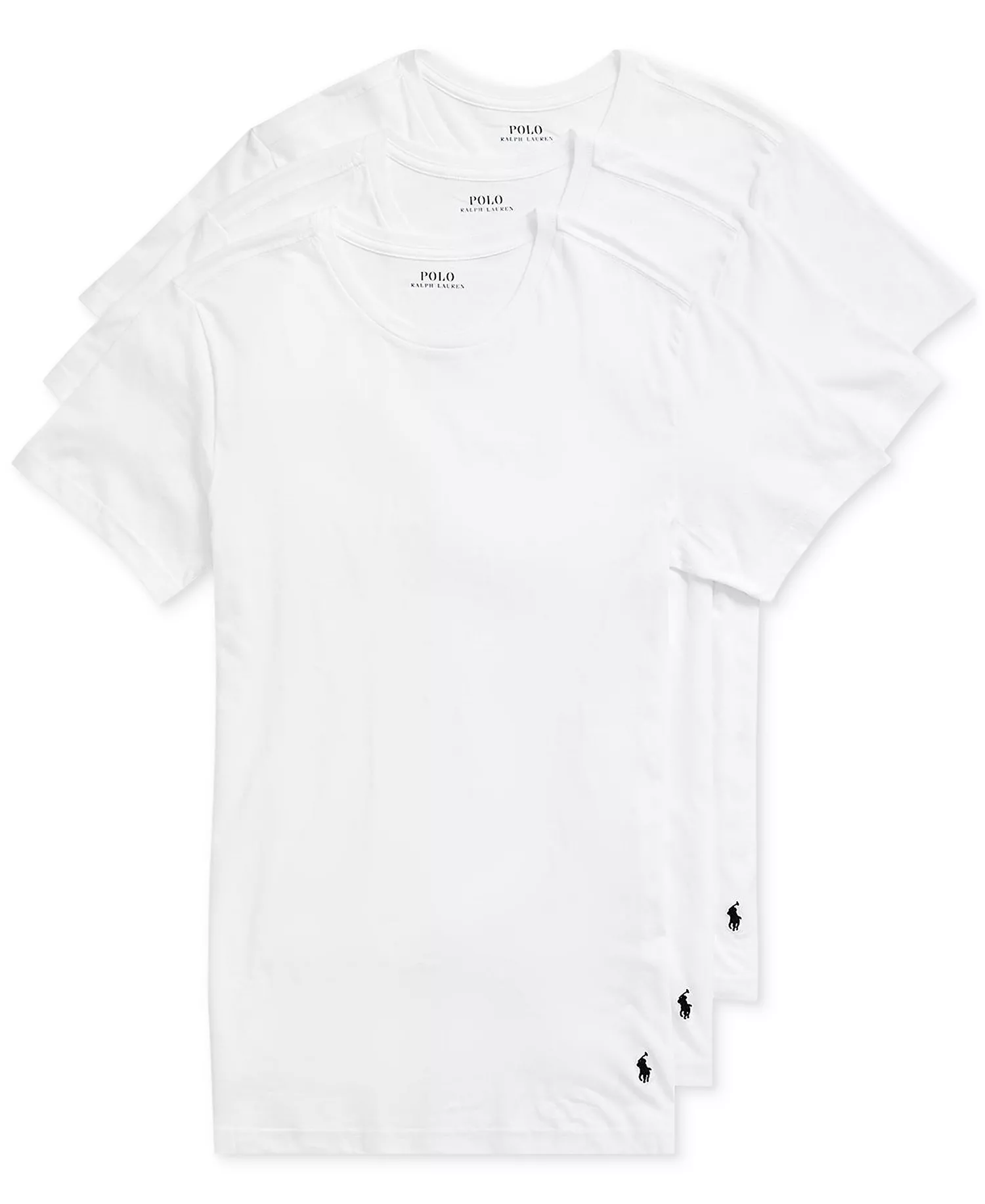 mni-5e465b69e74424daa40c44eb0cf28021 Men's 3-Pack Slim Fit Crewneck Undershirt