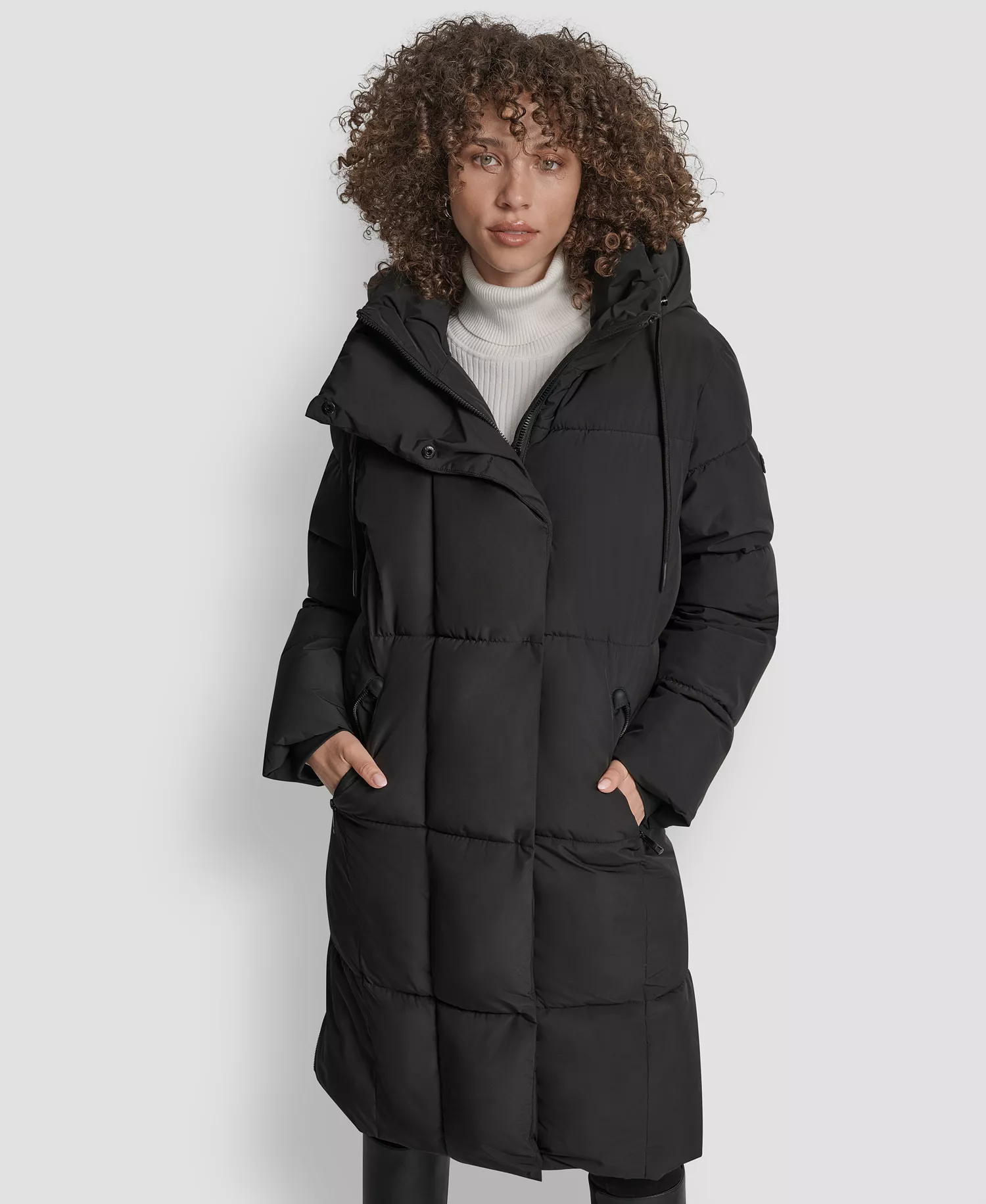 mni-5f474873f4b328671ffb099a865c6ae0 Women's Zip-Front Stand Collar Coat