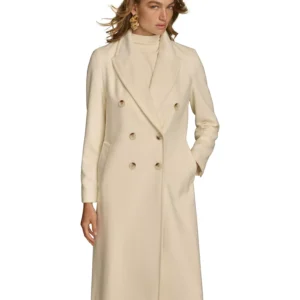 Women's Double-Breasted Reefer Coat