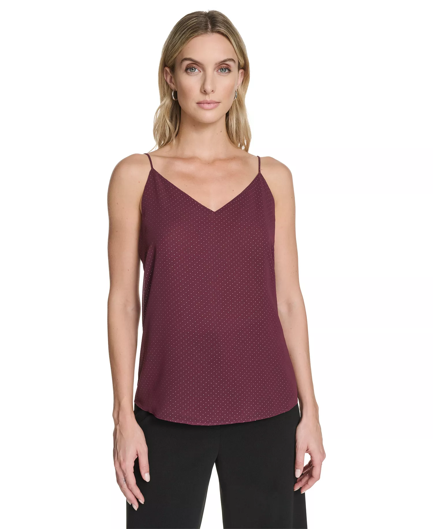 mni-5ffce3153db18050a76720e323df52cb Women's Metallic Dot Camisole — изображение 3