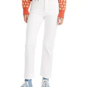 Women's Wedgie Straight-Leg High-Rise Cropped Jeans
