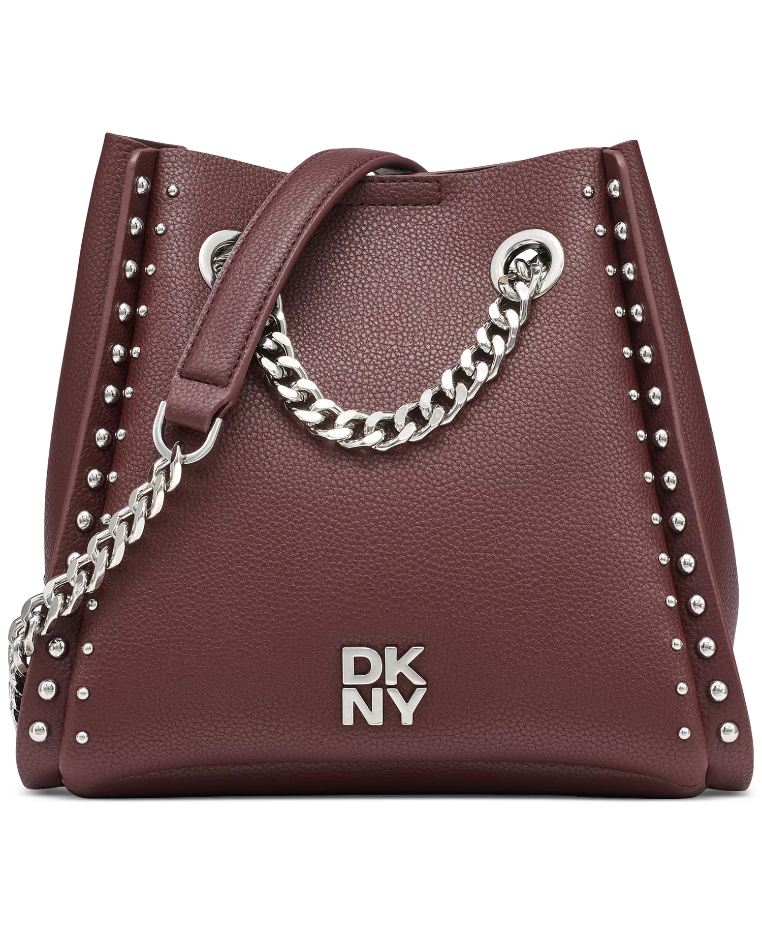 mni-64bafbe996c8c81272e1a096d152cb3f Josie Small Studded Bucket Bag — изображение 3