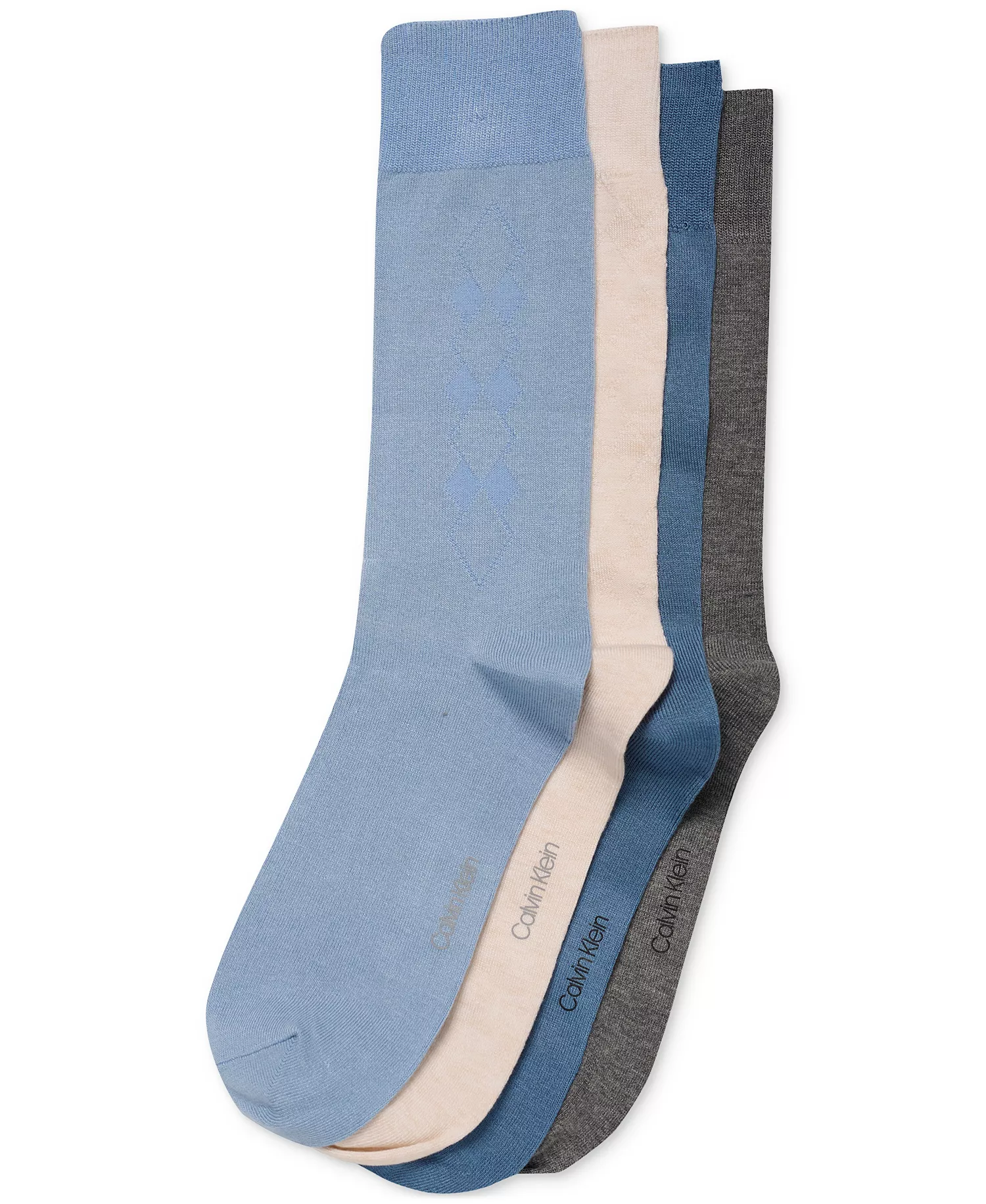 mni-64cb393017ce3142deb72ef4f644e112 Men's Crew Dress Socks, 4-Pack — изображение 5