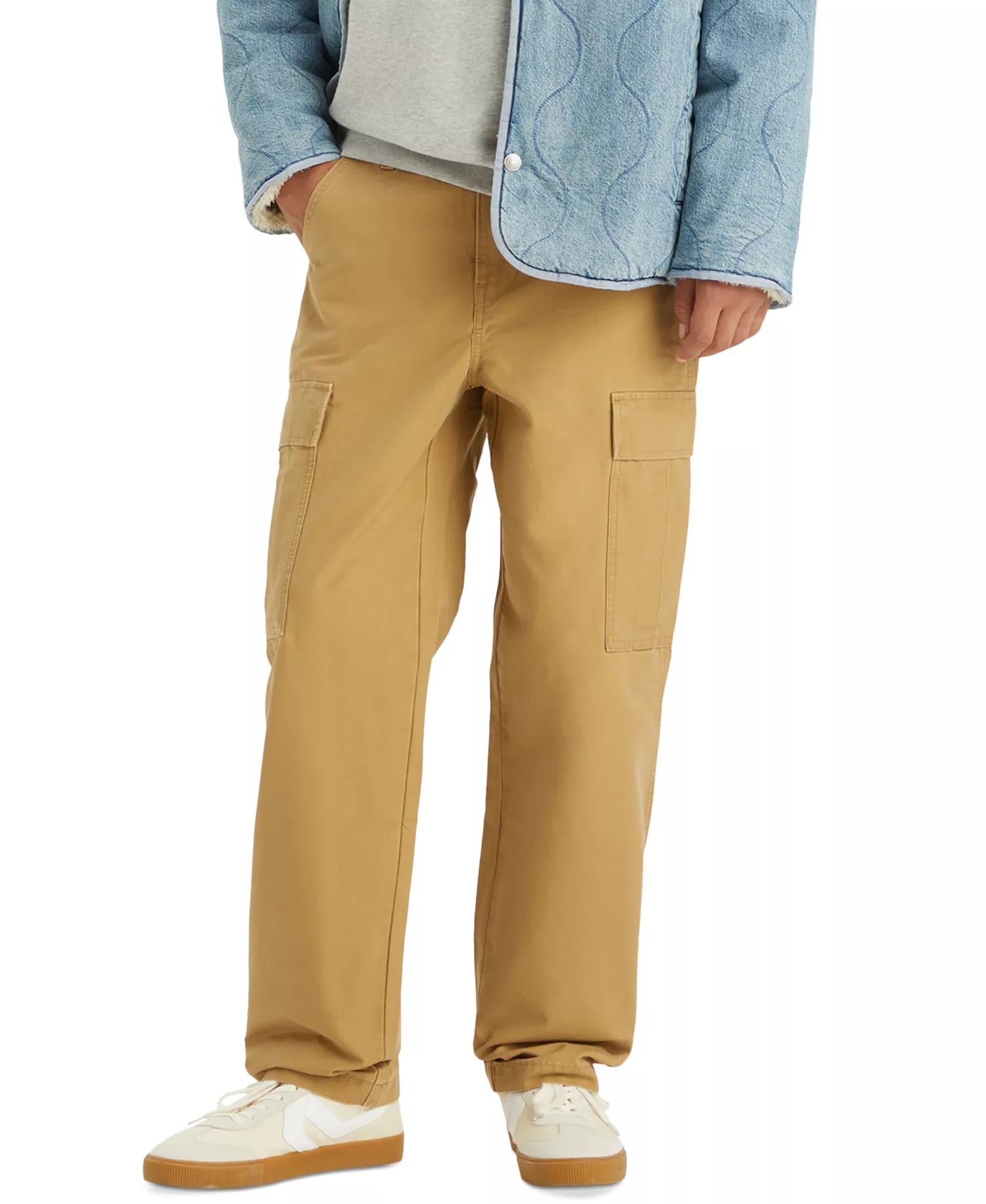 mni-653c7040ba09bf5cdecaeb9880dad338 Men's XX Relaxed-Fit Straight-Leg Cargo Pants — изображение 3