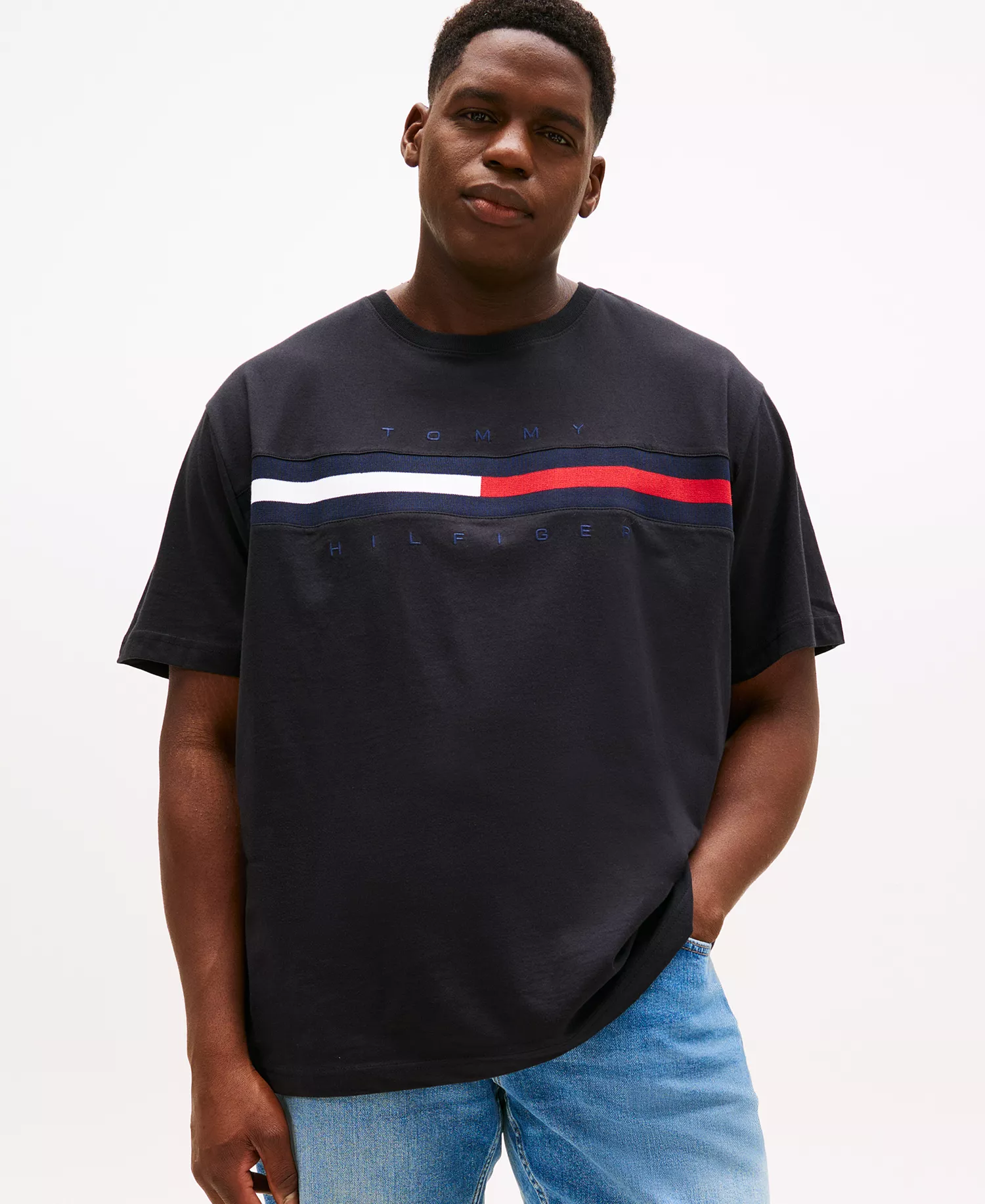 mni-6668520f8390a3d6bab7cc7a58ba1917 Men's Big & Tall Tino Logo Short Sleeve T-Shirt — изображение 5
