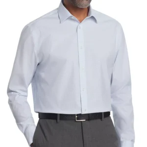 Men's Refined Cotton Stretch Regular Fit Dress Shirt