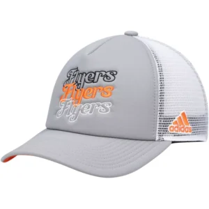 Women's Gray, White Philadelphia Flyers Foam Trucker Snapback Hat