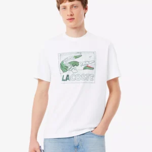 Men's Classic-Fit Printed Crewneck T-Shirt