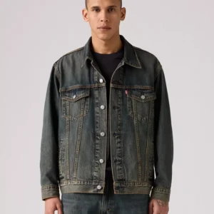 Men's Relaxed-Fit Trucker Jacket
