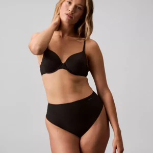 Women's Stay-Put Firm Mesh Thong Underwear QF8165