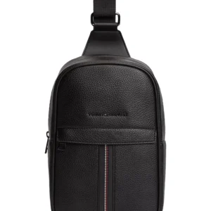 Men's Zippered Central Sling Bag
