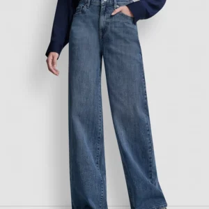 Petite High-Rise Modern Wide Leg Jeans