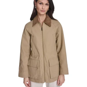 Women's Cinch Waist Barn Jacket