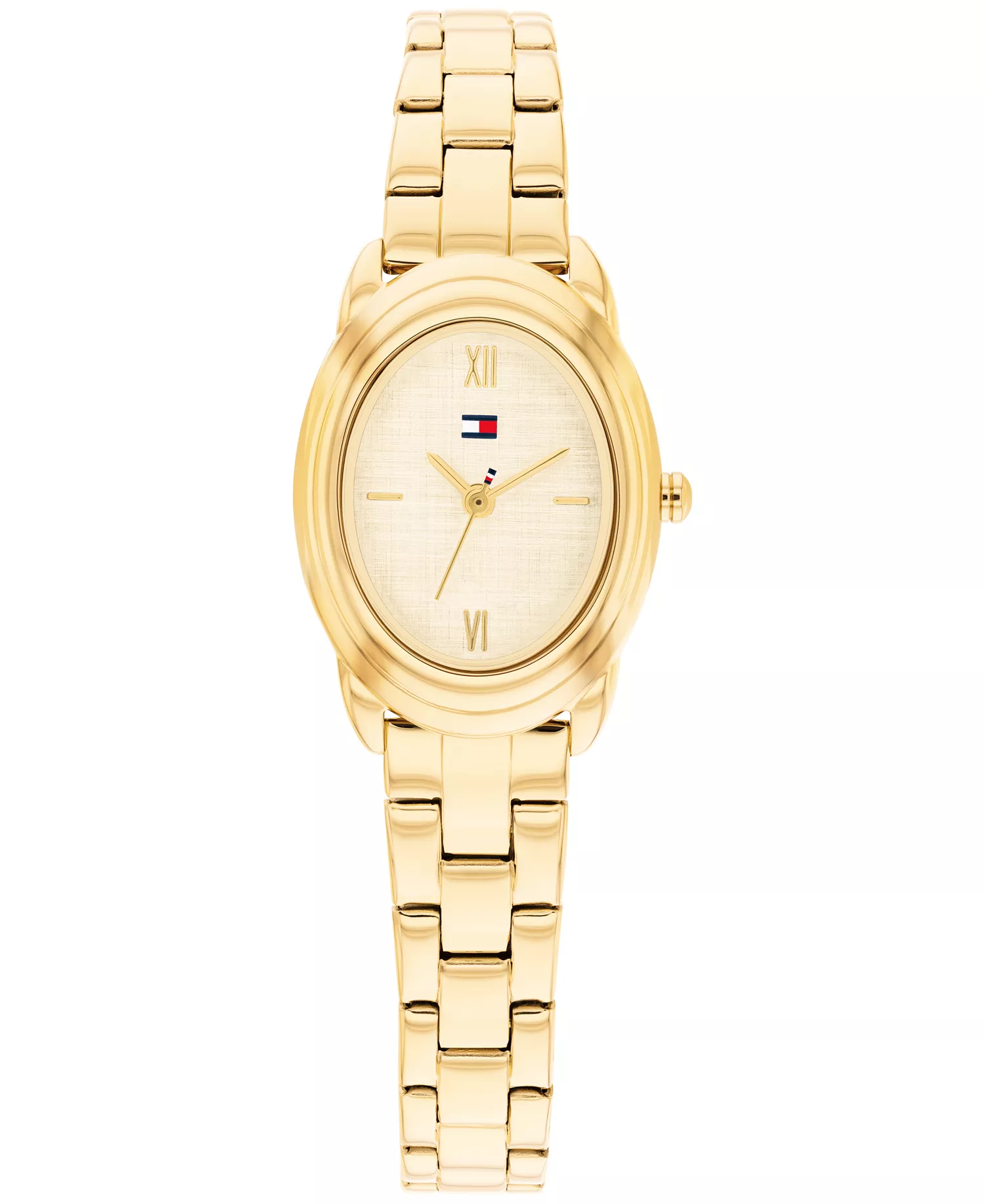 mni-6c8cf749dfeacc162e3dc67f45eb4352 Women's Quartz Gold Tone Stainless Steel Bracelet Watch, 21.5mm
