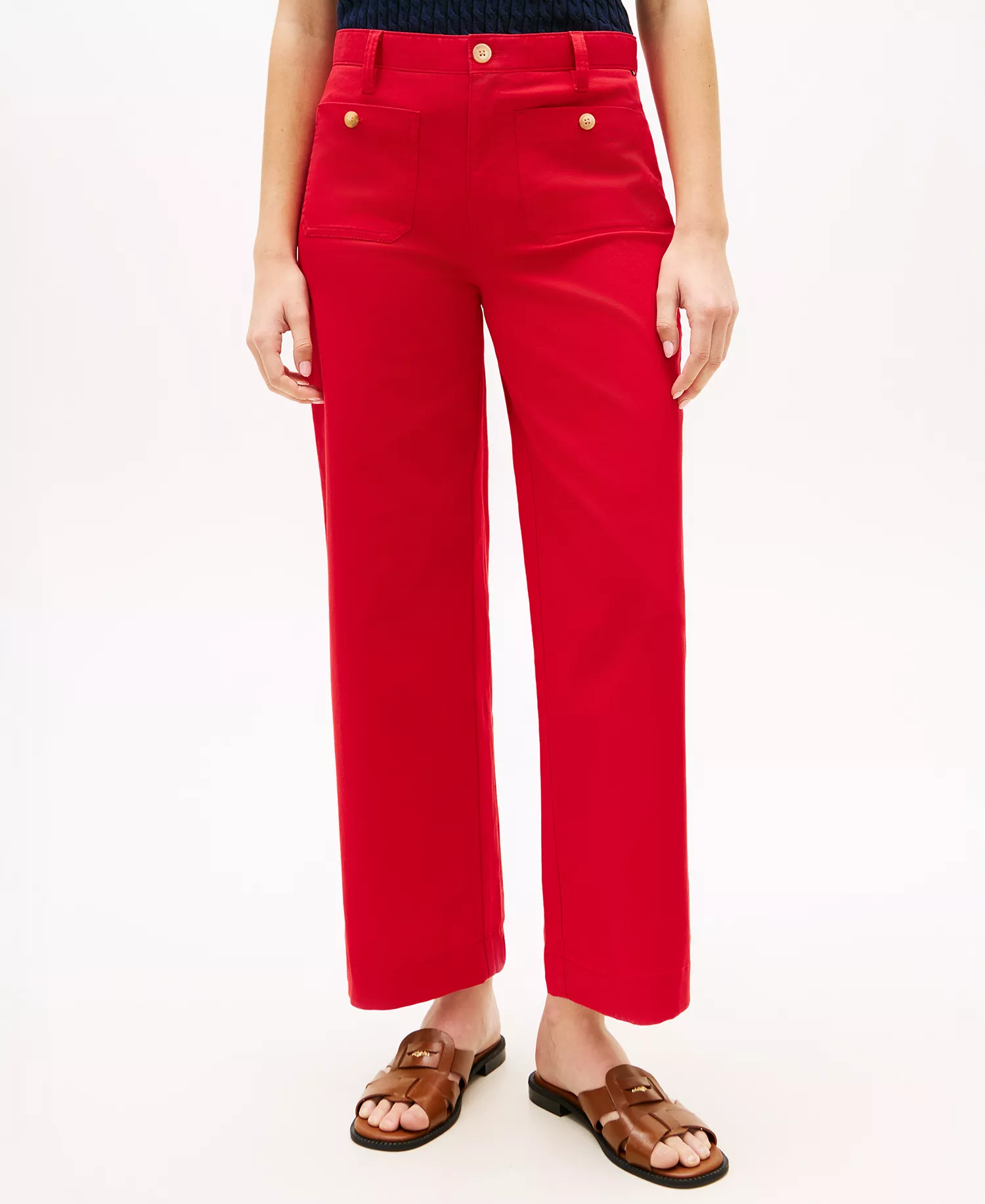 mni-6cec62d6270d17ba719d0ddf2d9a08e3 Women's Twill Patch Pocket Chinos Pants — изображение 5