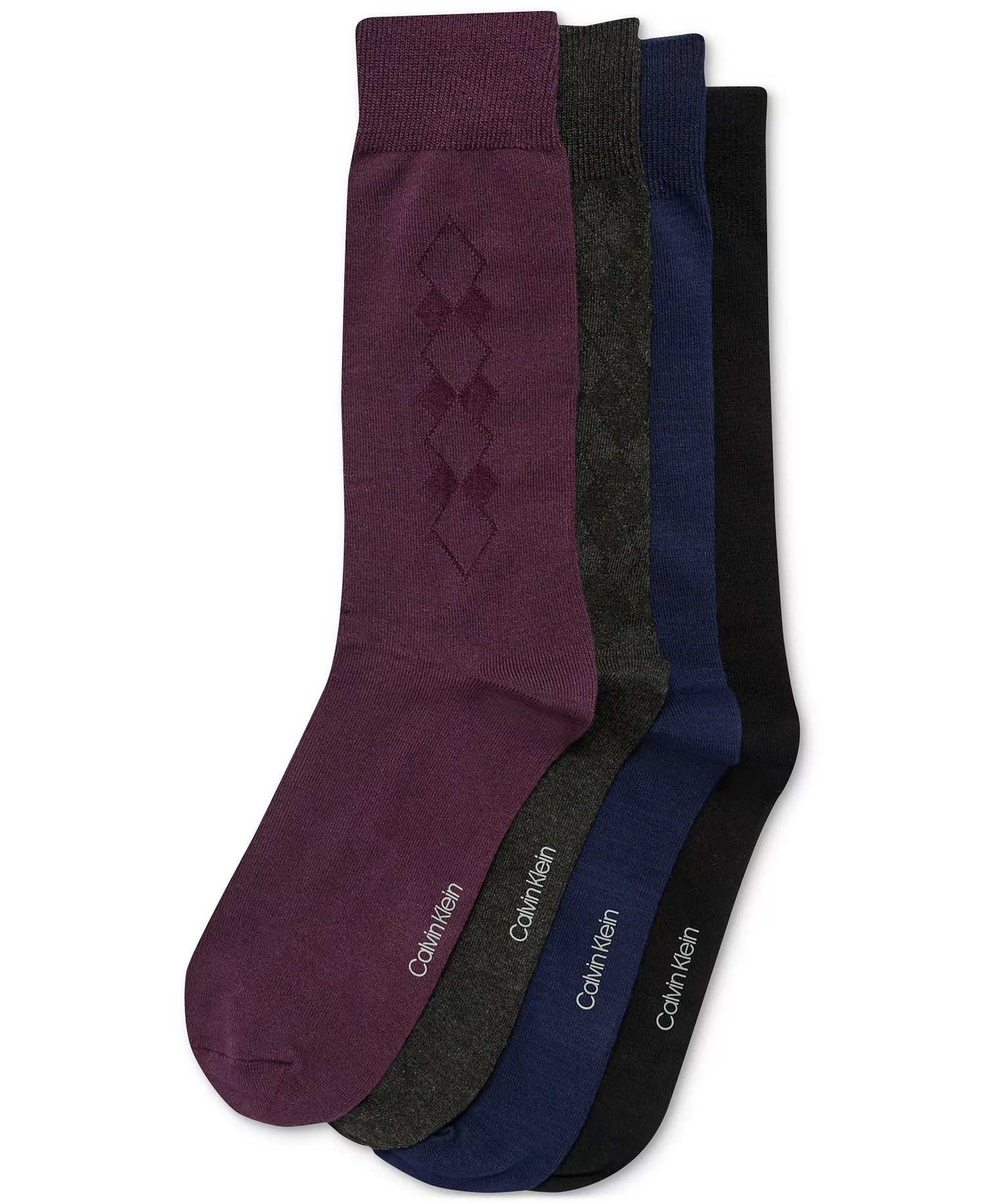 mni-6d1f10adef5c13fcbcbffb3cc0e688e5 Men's Crew Dress Socks, 4-Pack — изображение 4