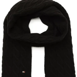 Men's Wide Cable Scarf