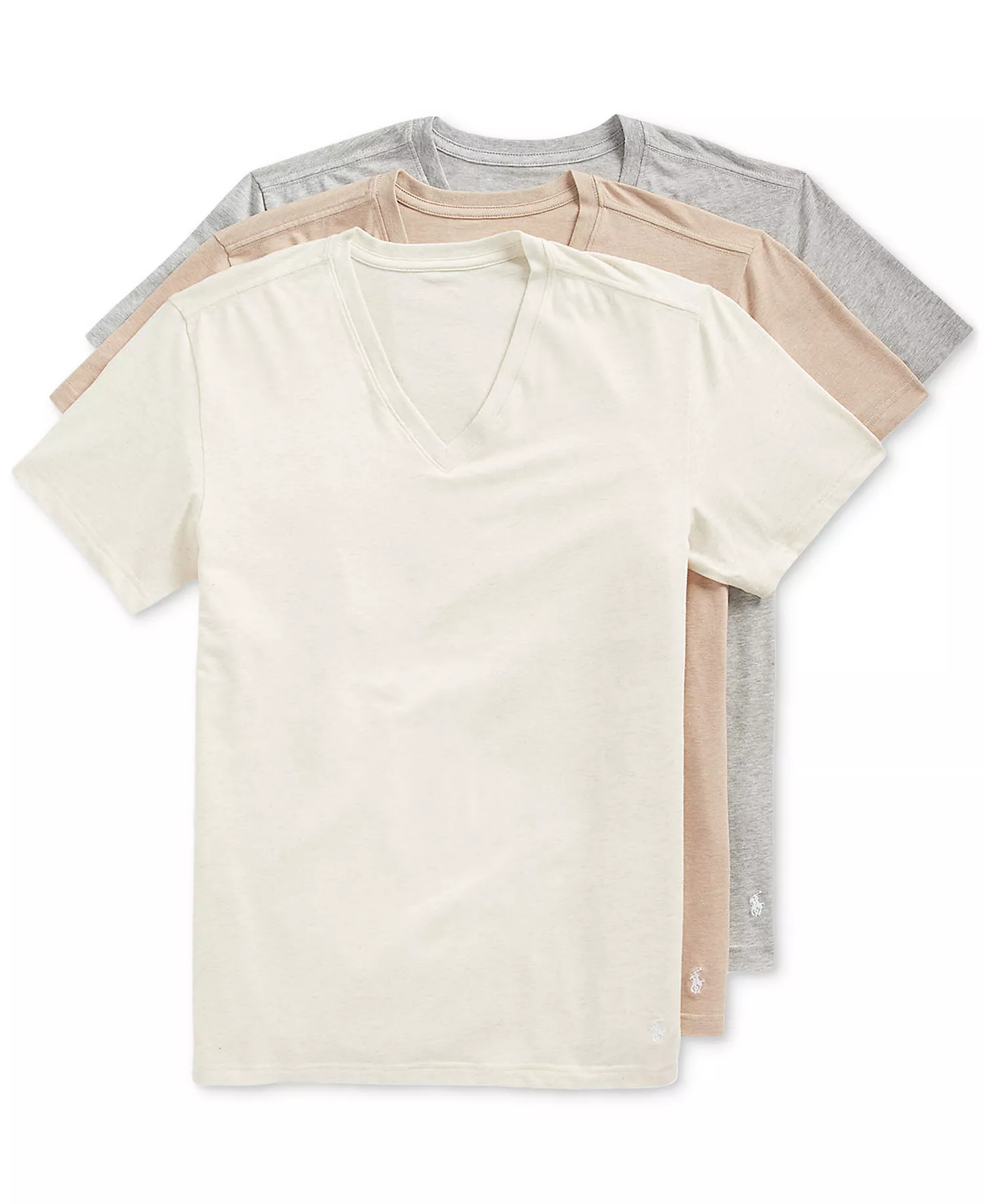 mni-6edead15308d348cda617cbd59fad1dc Men's 3-Pack Slim-Fit Stretch V-Neck Undershirts — изображение 3
