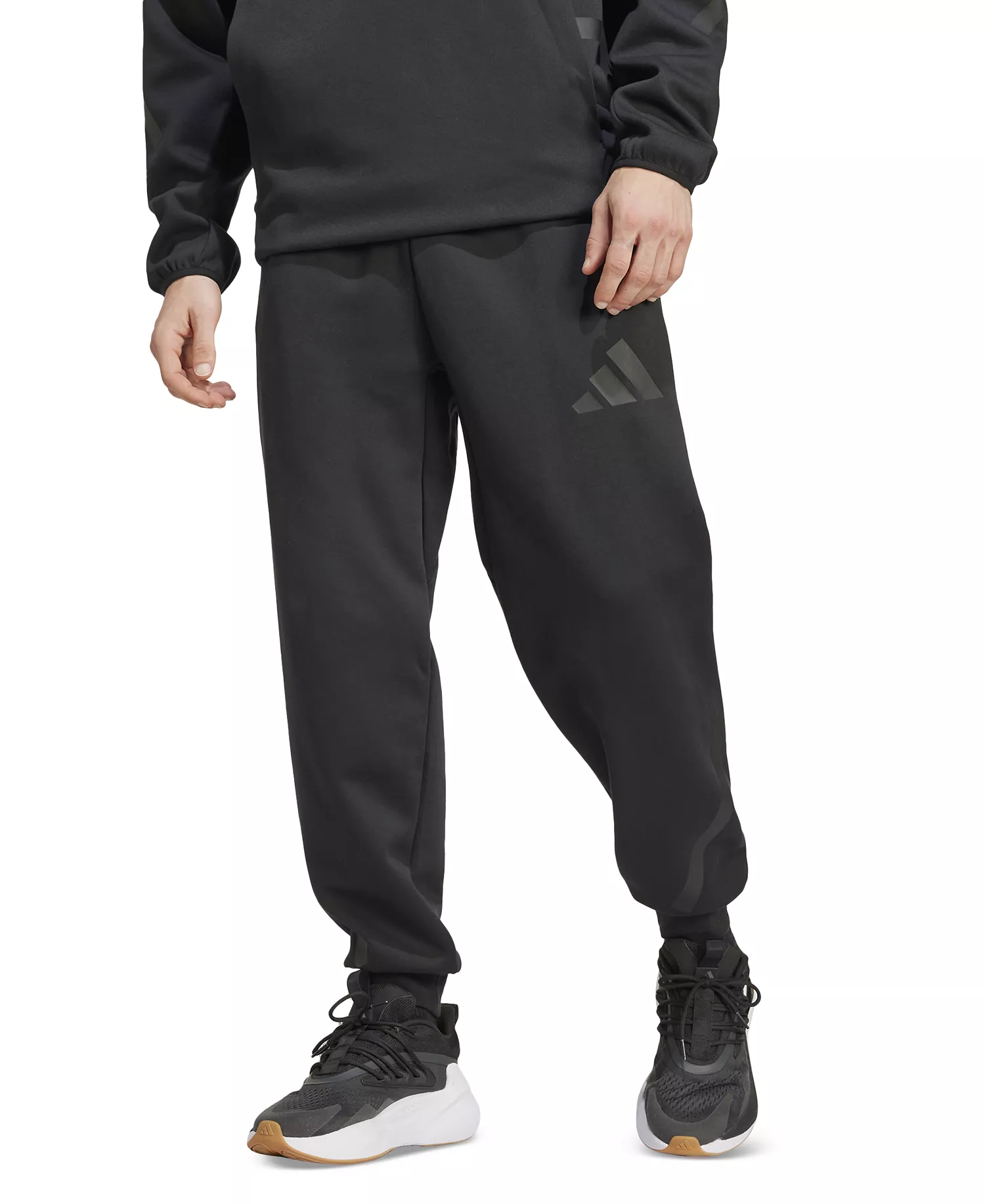 mni-71670460fda48d70aedb962a93ffade2 Men's Z.N.E. Elastic Drawstring Logo Track Pants