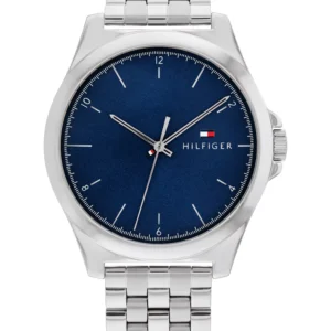 Men's Quartz Silver Stainless Steel Watch 42mm