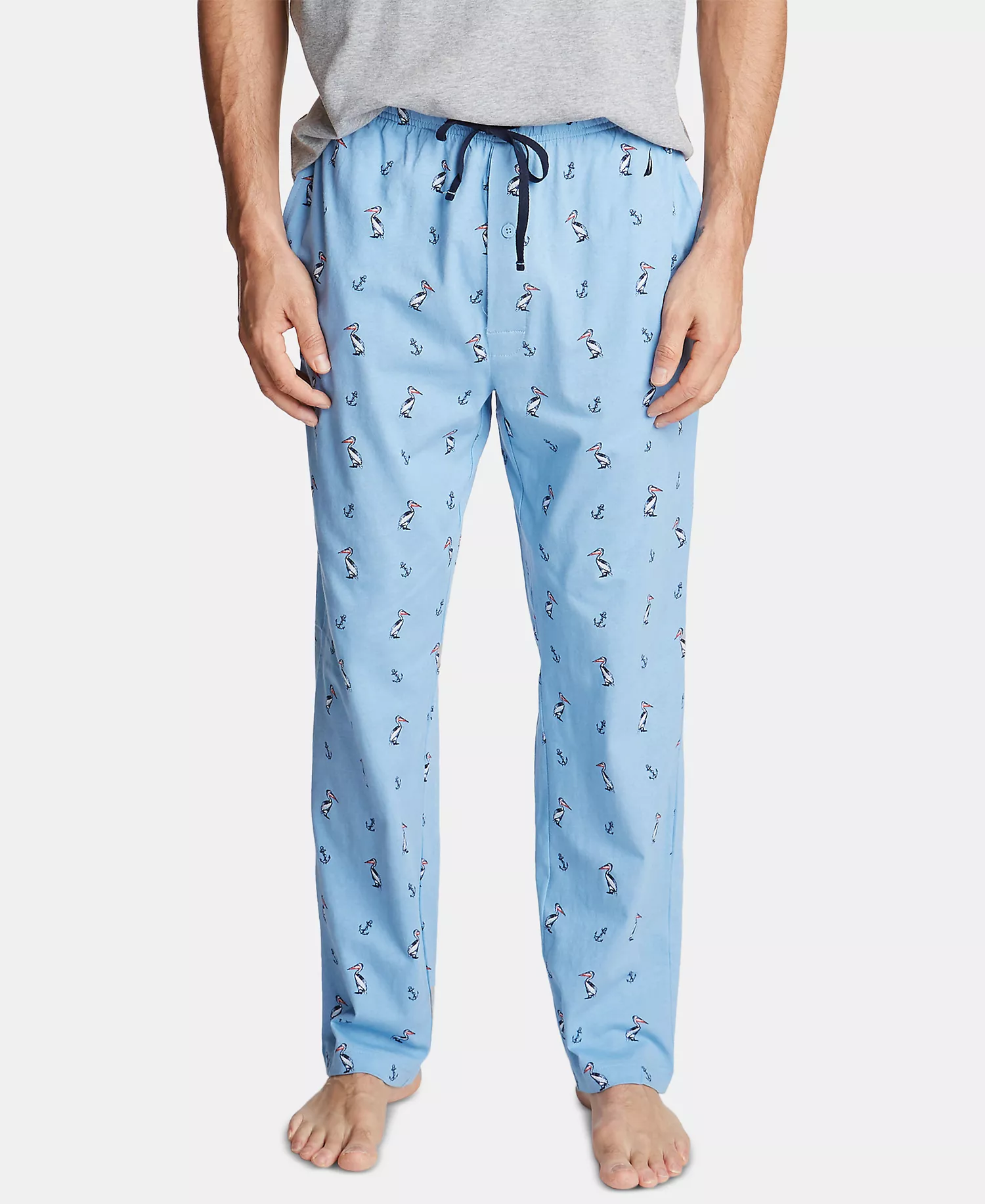 mni-74203de01eef8831fa172fd0523c6139 Men's Printed Cotton Pajama Pants