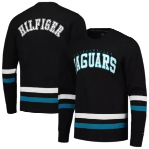 Men's Black, Teal Jacksonville Jaguars Nolan Long Sleeve T-shirt