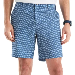 Men's 8.5" Slim-Fit Shark Graphic Shorts