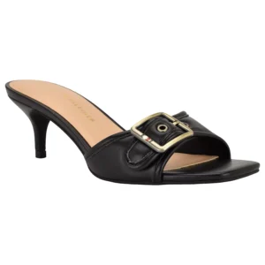 Women's Camhila Buckle Strap Kitten Heel Sandal