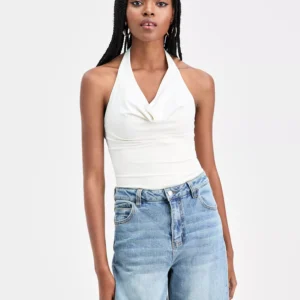 Women's Second Skin Halter Bodysuit, Macy's Exclusive