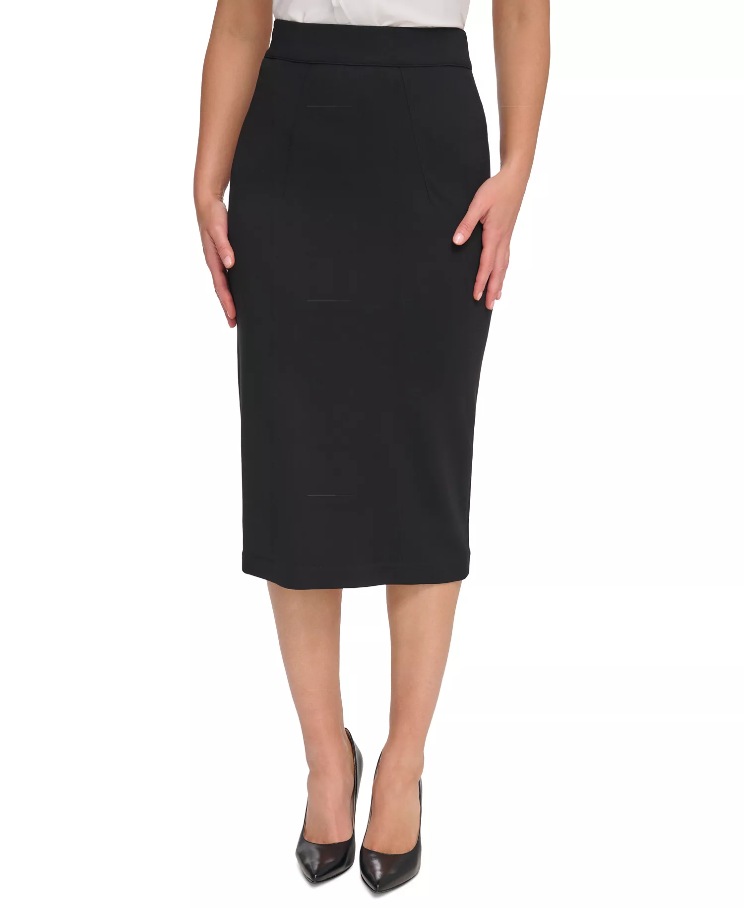 mni-785723c57d5f0c1af0a0d6a817d3d118 Women's Ponte Pencil Midi Skirt — изображение 3