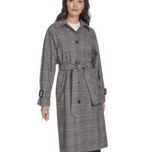 Women's Single Breasted Trench Jacket