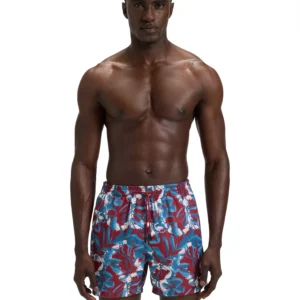 Men's Seasonal Print Fully Lined Swim Shorts