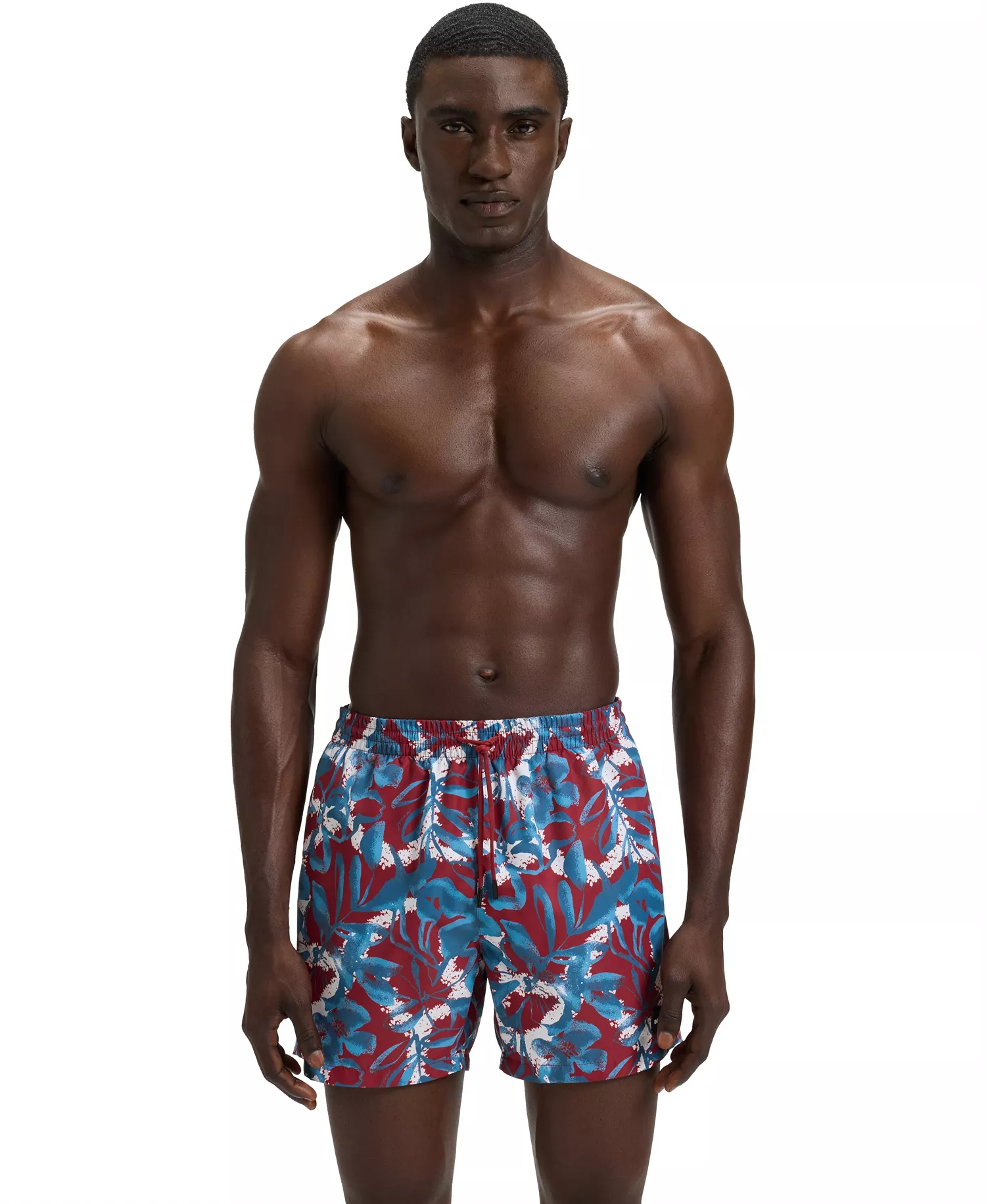 mni-7979faff5357658ab9db37045f36249d Men's Seasonal Print Fully Lined Swim Shorts