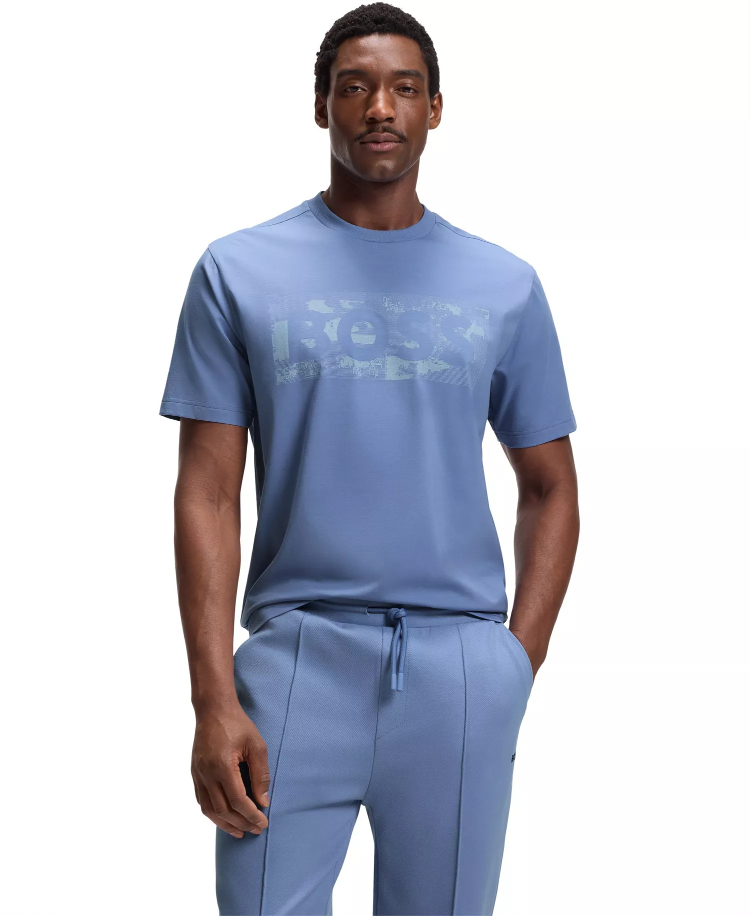 mni-7ad4cd9027aa522682790358d5673438 Men's Stretch-Cotton Logo Artwork T-Shirt